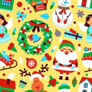 Christmas seamless pattern N11