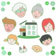 Family surrounding the My Home N4