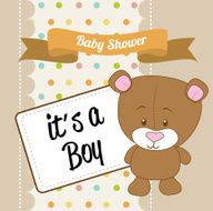 Baby shower design N276