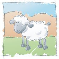 scribbles sheep