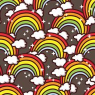 magic rainbows pattern