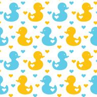 simple cute ducks