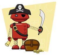 Robot Pirate Costume