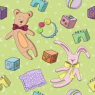 Pattern of children&#039;s toys N2
