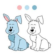 Coloring book (rabbit) N12