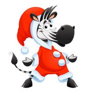 Funny Christmas character