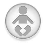 Icon Button Pictogram Nursery N45