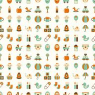 Seamless baby pattern N11