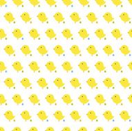 Vector Easter seamless pattern with chicken and egg