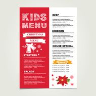 Kids menu N42