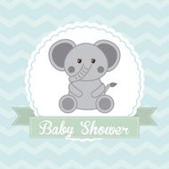 Baby shower design N290