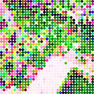abstract color polka dots pattern background N3