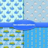 For sea seamless patterns