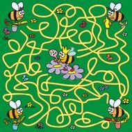 Maze - bees