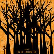 Halloween card or background N14