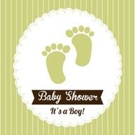 Baby shower design N292