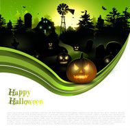 Modern Halloween background