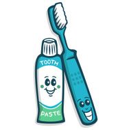 Toothbrush And Toothpaste N4