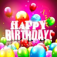 Birthday greeting card N23