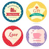 Birthdayicon and label