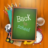 Back to school - vector background N9