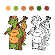 Coloring book (turtle) N3