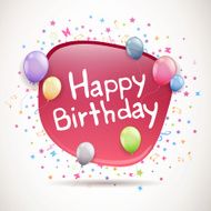 Vector Birthday Card N4
