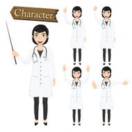 Doctor character set vector N7