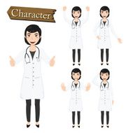 Doctor character set vector N8