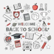 Doodle school set