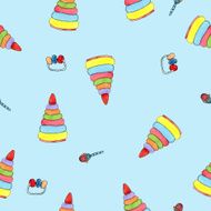Toy pyramid pattern