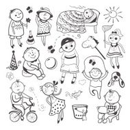 Children play with toys N4