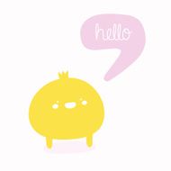 Little princess illustration