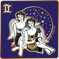 Horoscope Gemini zodiac sign with boys twins