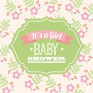 Baby shower design N301