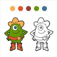 Coloring book (alien) N3