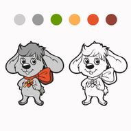 Coloring book (rabbit) N13