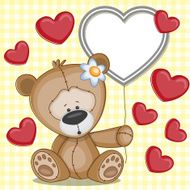 Bear with hearts N2