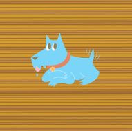 Blu dog (vector friend)