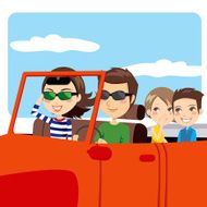 Family Trip Car