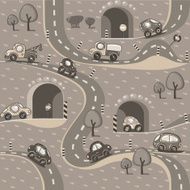 Cars seamless pattern N8