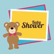 Baby shower design N307