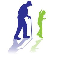 Vector silhouette of family N343