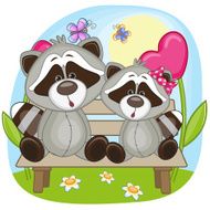 Lovers Raccoons N6