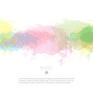 Vector watercolor template N83