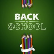 Welcome back to school Vector illustration Card design N10