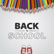 Welcome back to school Vector illustration Card design N11