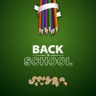 Welcome back to school Vector illustration Card design N12