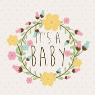 Baby shower design N321