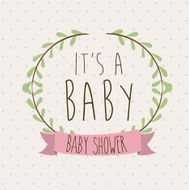 Baby shower design N322